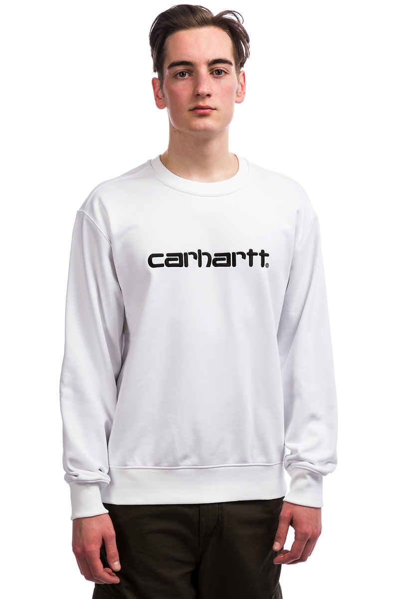 Carhartt WIP Basic Sweatshirt (white black)