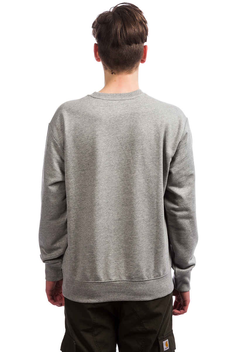 Carhartt WIP Basic Sweatshirt (grey heather wax)