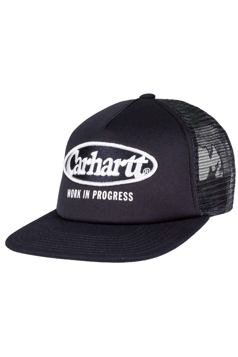 Carhartt WIP Oval Trucker Cap (dark navy white)