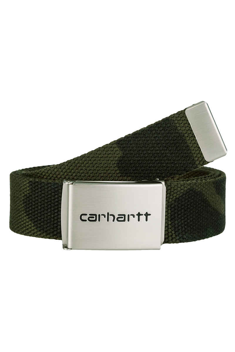 Carhartt WIP Clip Chrome Cinturón (camo combat green)