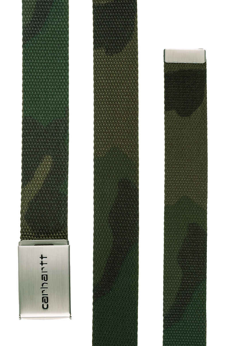 Carhartt WIP Clip Chrome Cinturón (camo combat green)