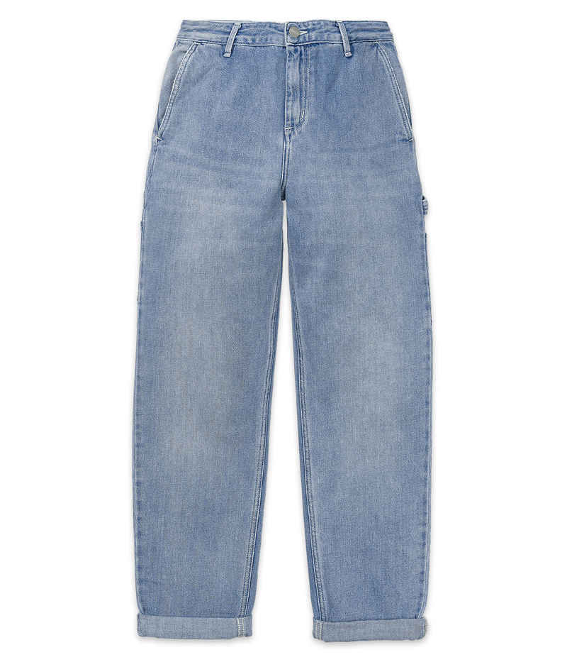 Carhartt WIP W' Pierce Pant Maverick Jeans women (blue light stone washed)