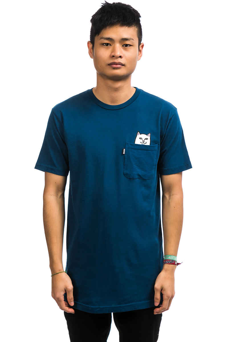 RIPNDIP Lord Nermal Pocket T-Shirt (southern blue)