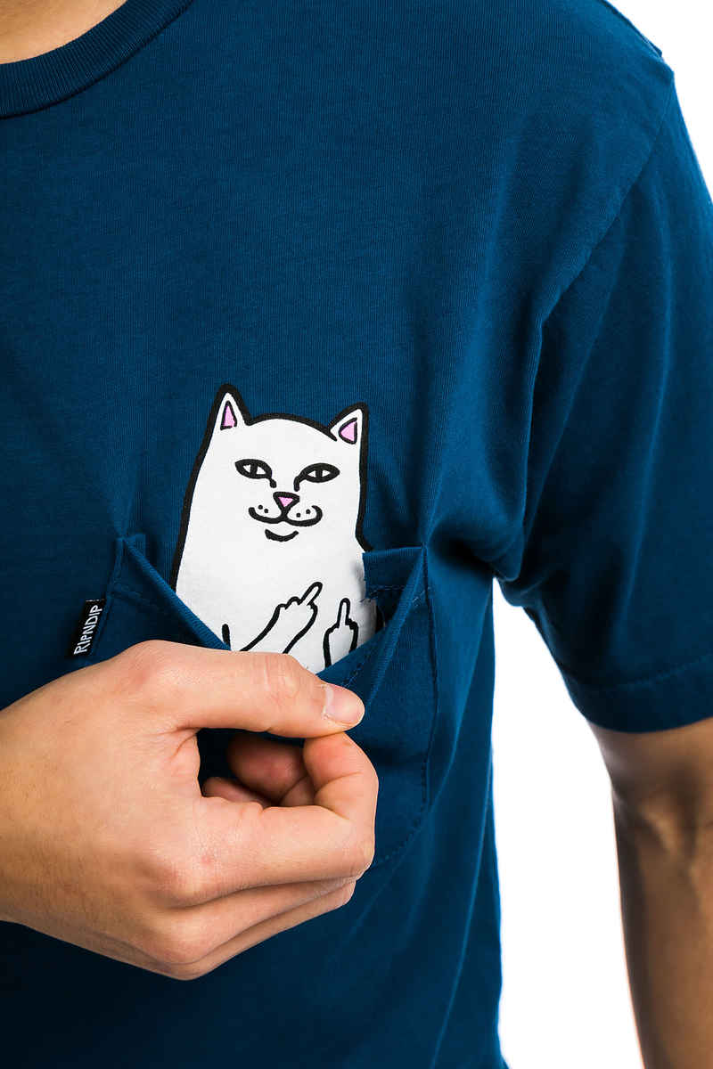 RIPNDIP Lord Nermal Pocket T-Shirt (southern blue)