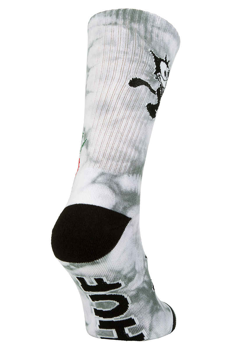 HUF x Felix The Cat Crystal Wash Calcetines US 8-12 (black)