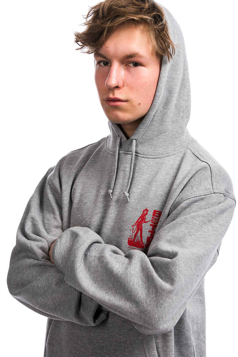 HUF x Butter Goods Devil Hoodie (heather grey)
