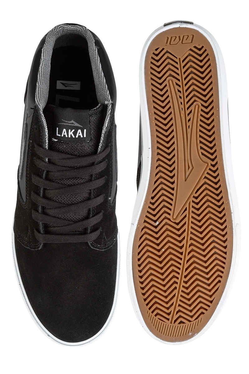 Lakai Fura High WT Suede Chaussure (black grey)