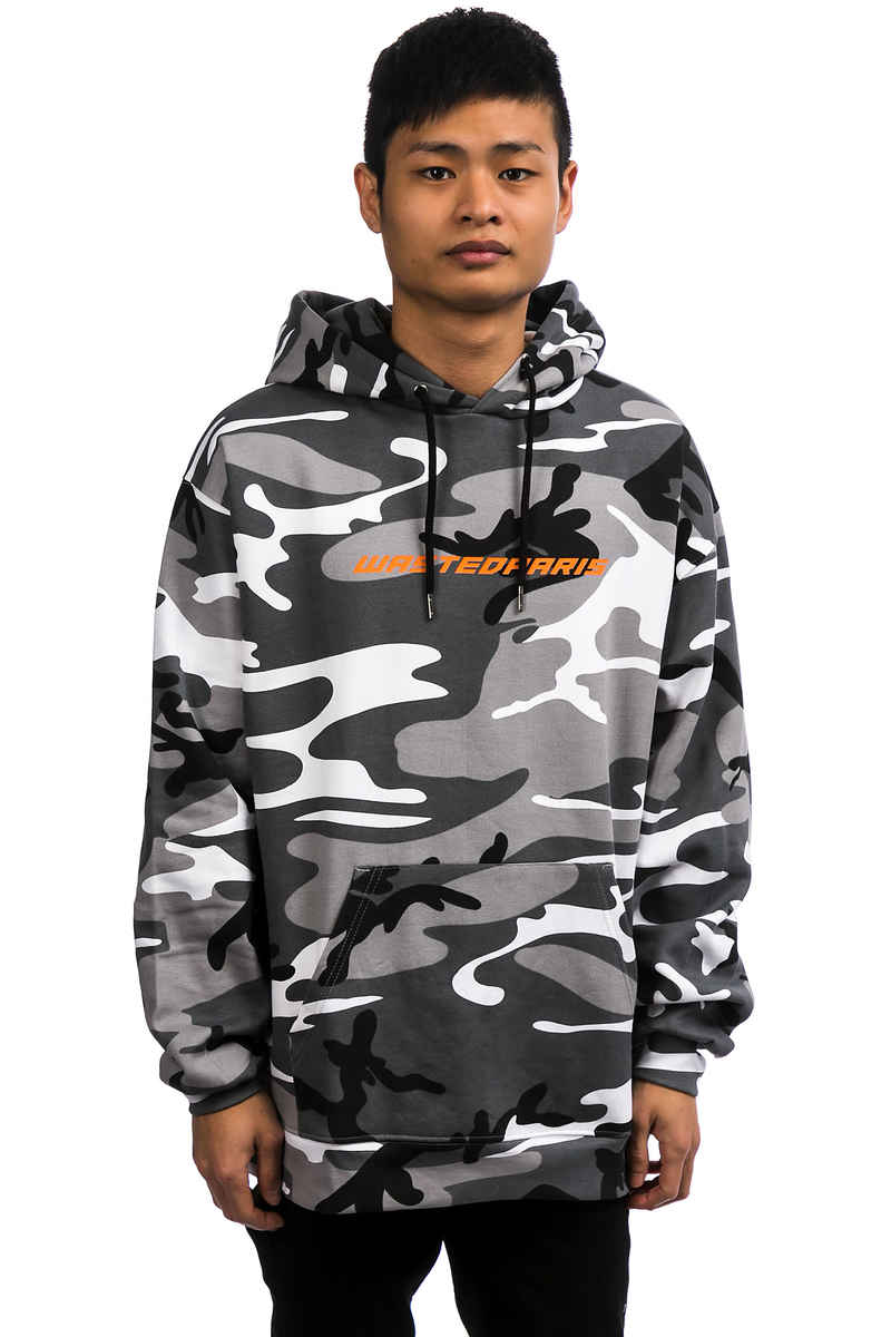 Wasted Paris Camo Felpa Hoodie