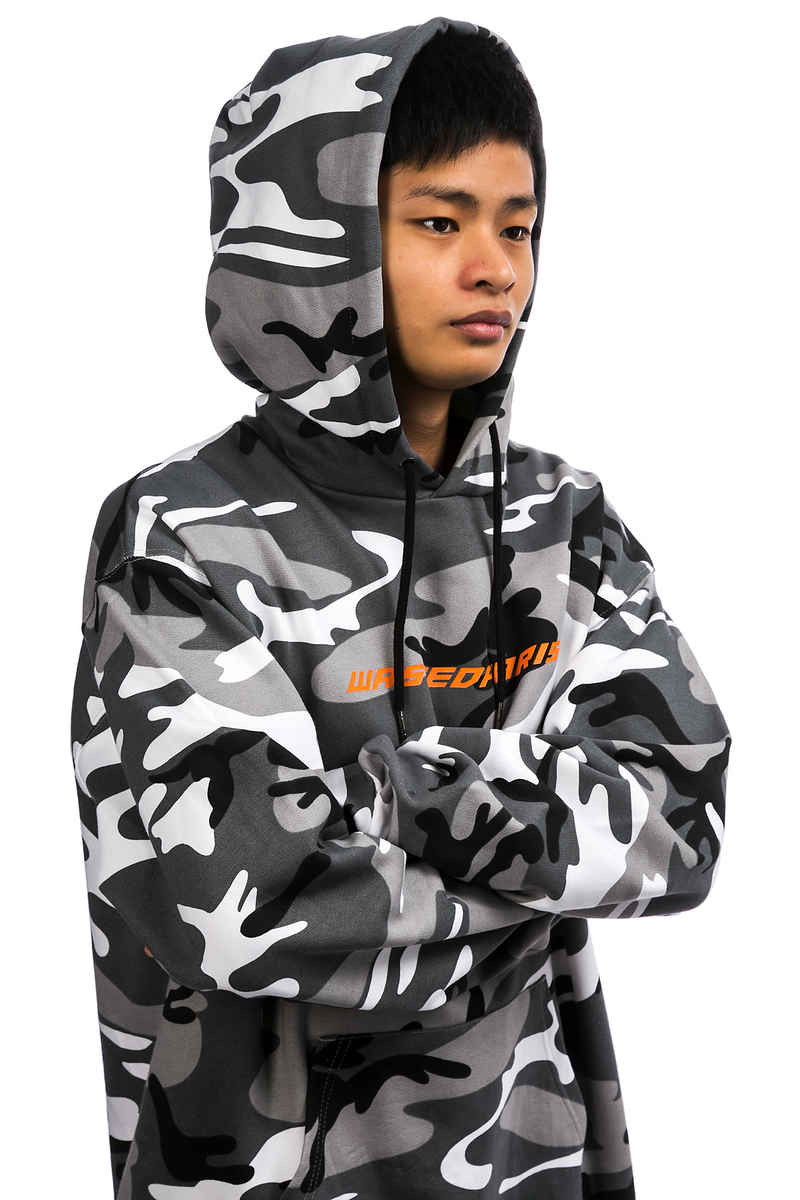 Wasted Paris Camo Felpa Hoodie
