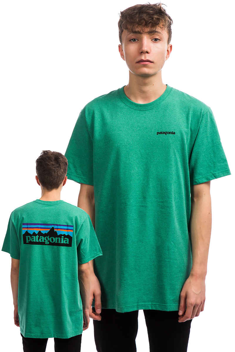 Patagonia P-6 Logo Responsibili T-Shirt (beryl green)
