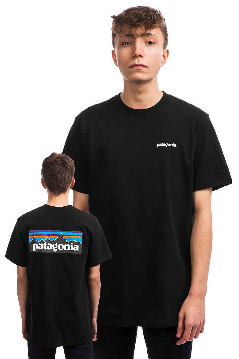 Patagonia P-6 Logo Responsibili T-Shirt (black)