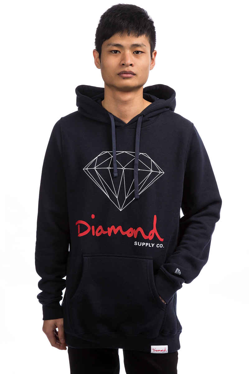 Diamond OG Sign Hoodie (navy)