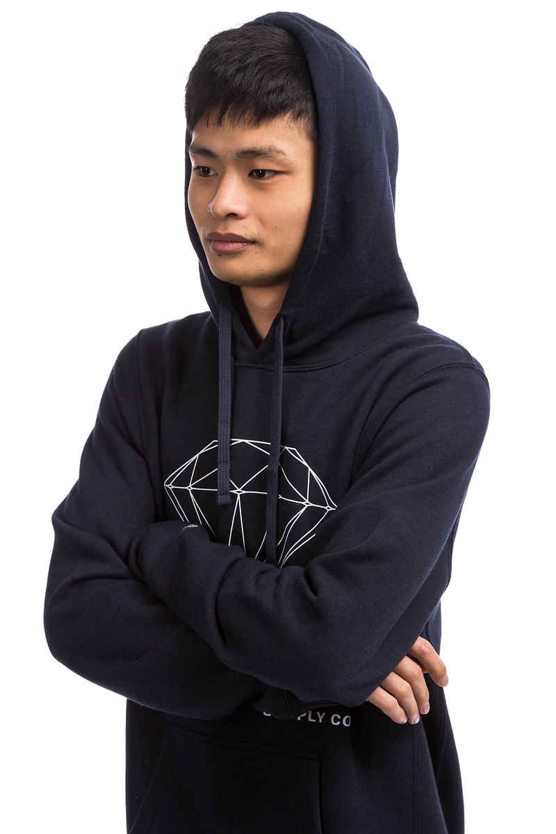Diamond OG Sign Hoodie (navy)