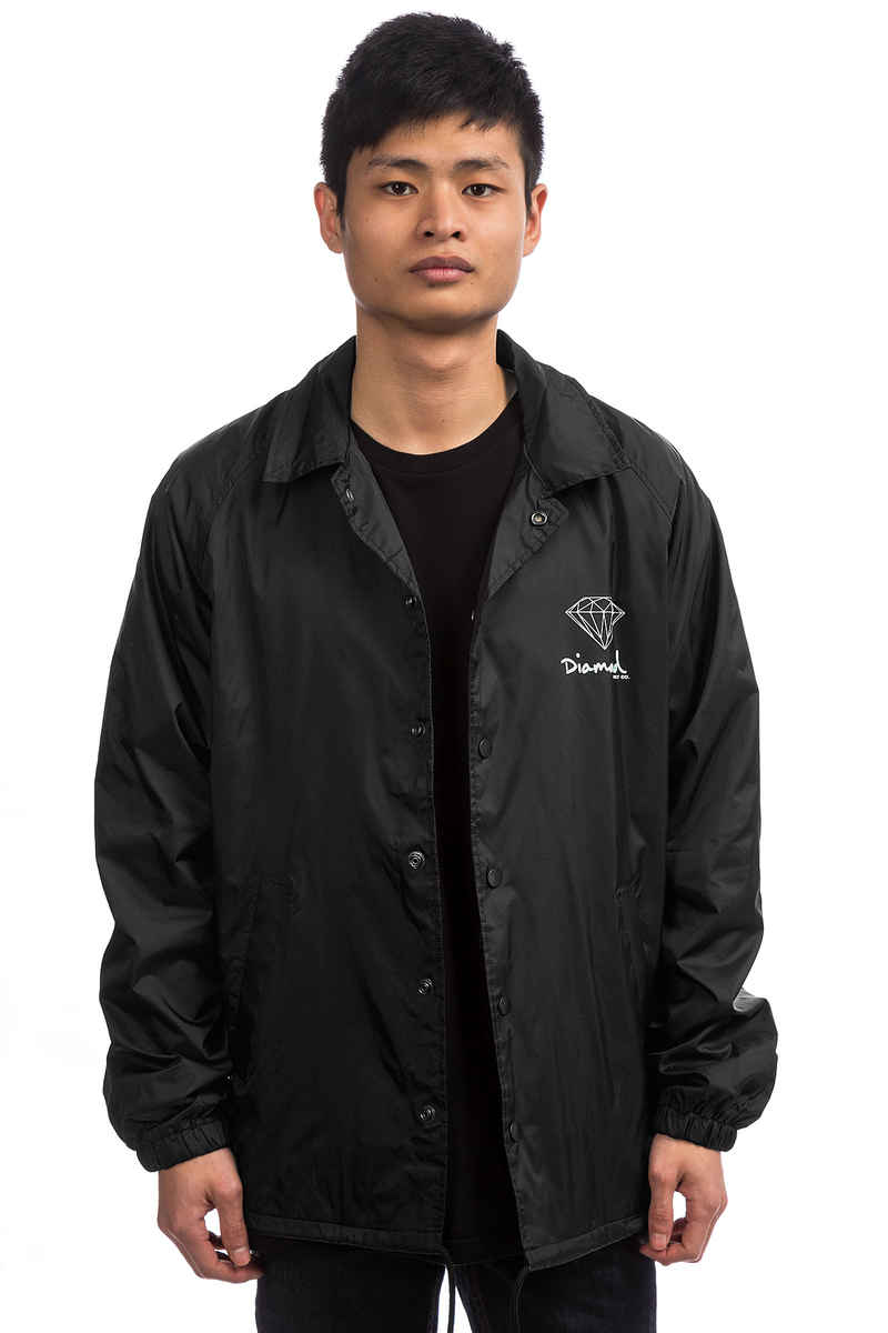 Diamond OG Sign Coach Jacket (black)