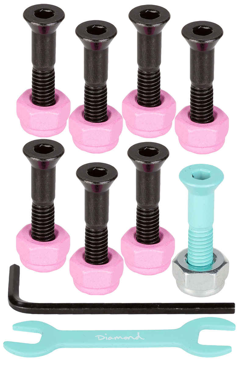Diamond Rodriguez Pro 7/8" Set de vis (white) Flathead (tête fraisée) allen
