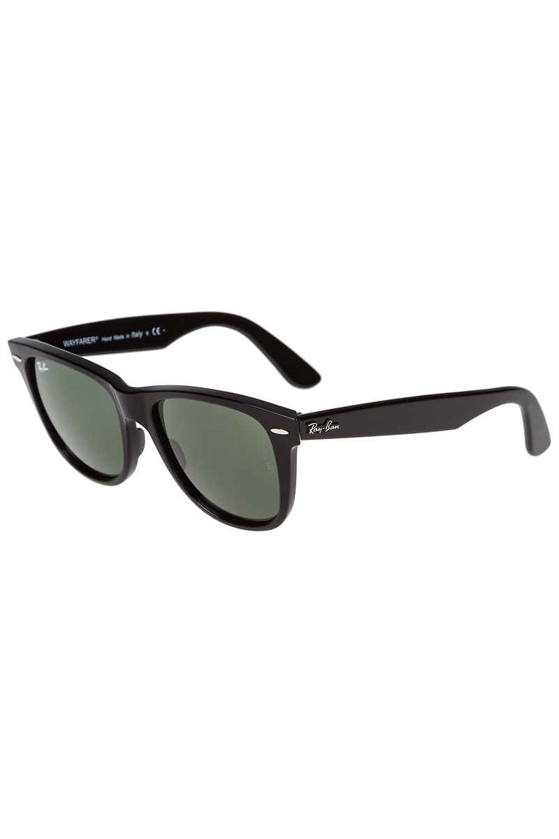 Ray-Ban Wayfarer Sonnenbrille 54mm (black crystal green)