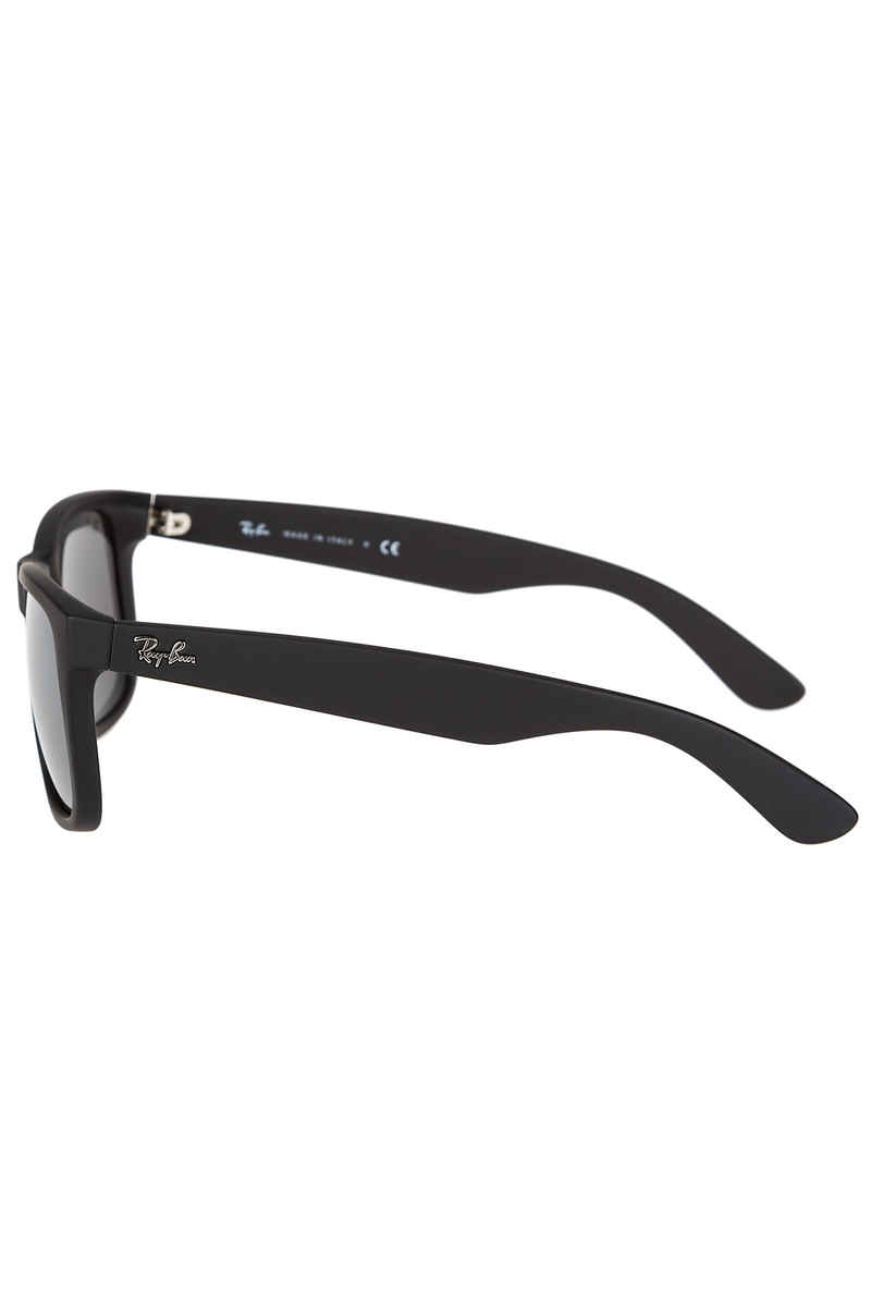 Ray-Ban Justin Sunglasses 54mm (rubber black grey mirror silver)
