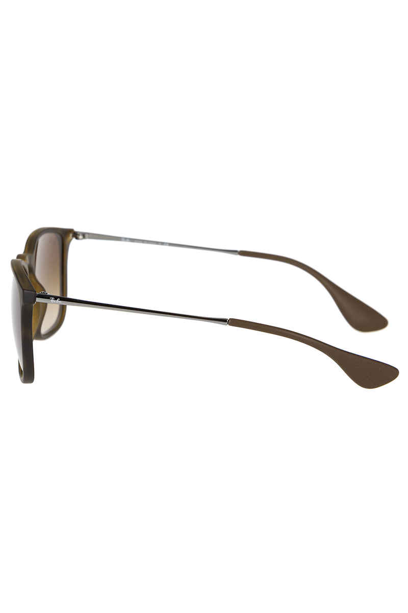 Ray-Ban Chris Sonnenbrille 54mm (rubber havana brown gradient)