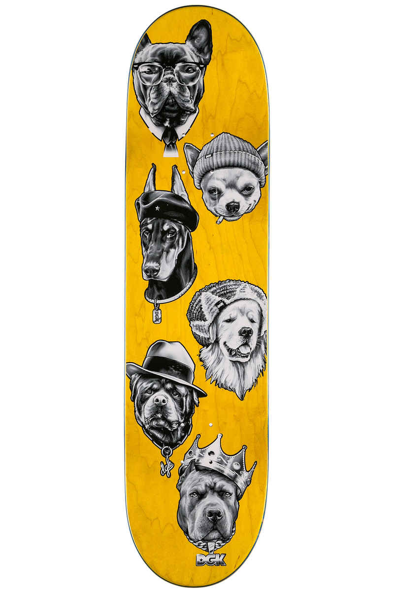 DGK Skateboards Johnson Spirit Animal 8.25" Deck (black)