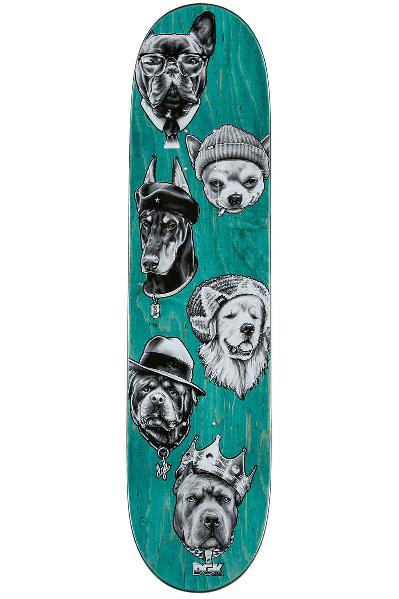DGK Skateboards Kalis Spirit Animal 7.875" Deck (black)