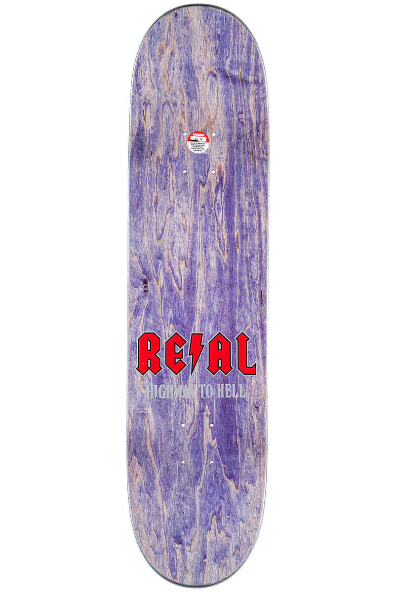 Real Team Deeds 8.06" Deck (white)