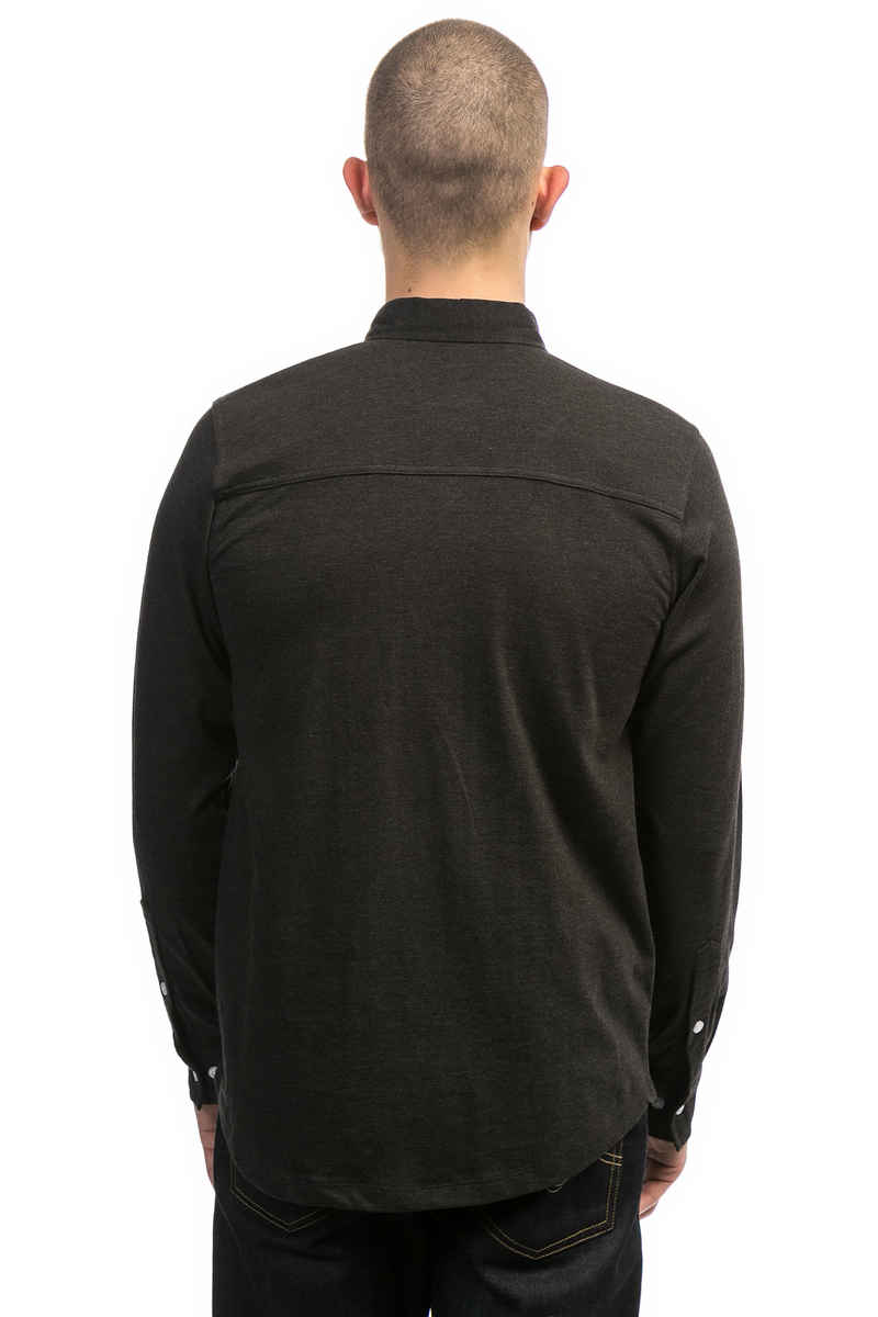 Wemoto Shaw Shirt (black melange 2)