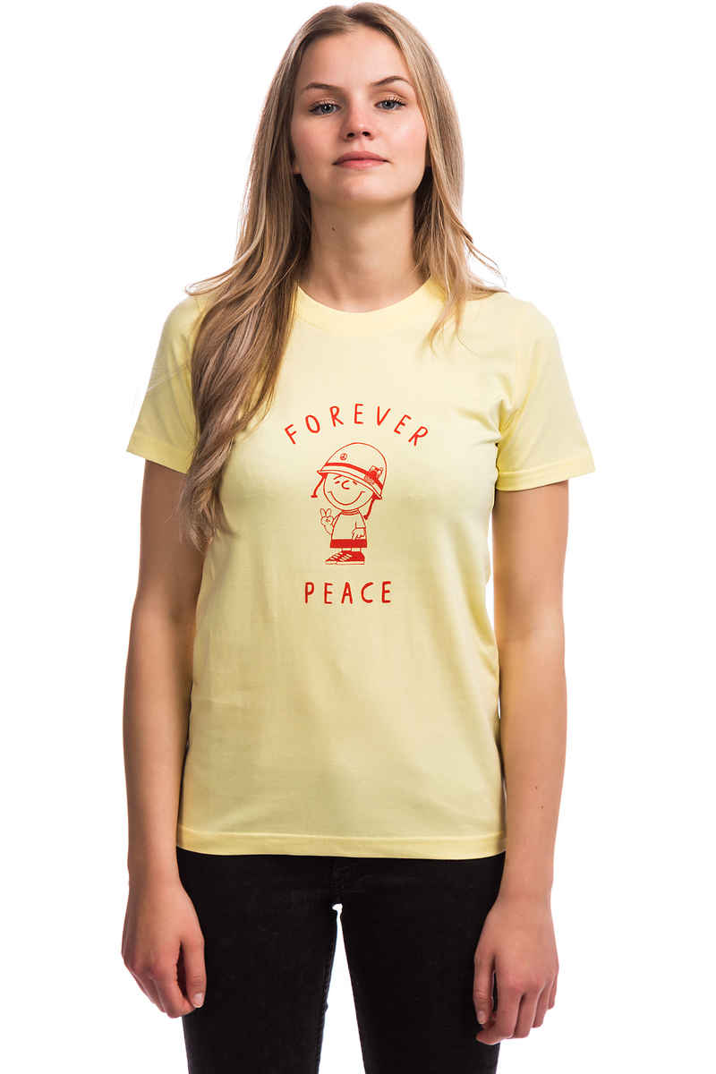 Wemoto Peace Camiseta women (yellow)