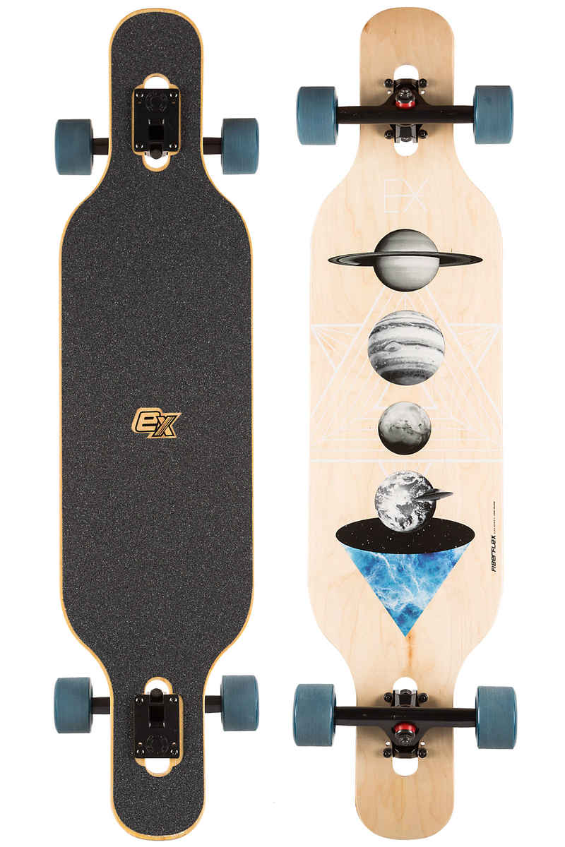 Long Island Geo V2 - Flex 1 40" (101,5cm) Komplett-Longboard