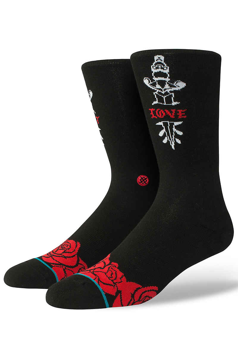 Stance Lost Love Socken US 6-12 (black) 1er Pack