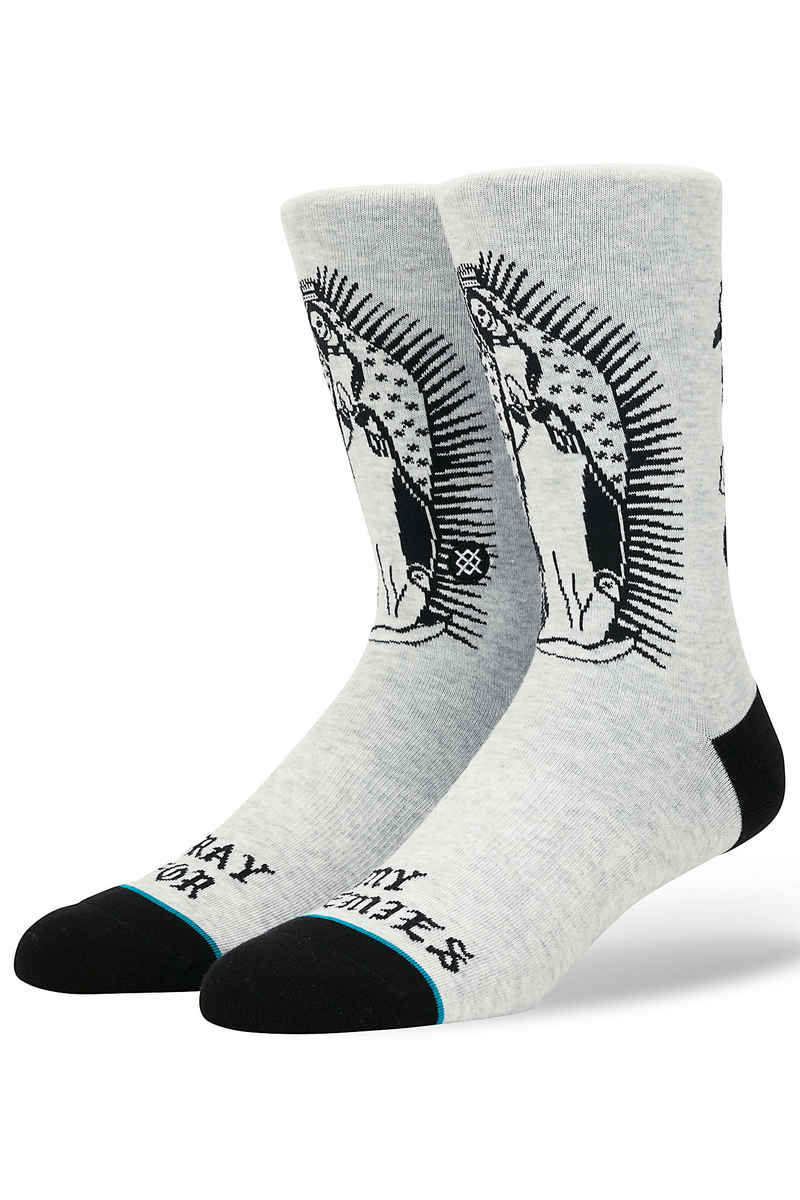 Stance Pray For Enemies Socks US 6-12 (grey)