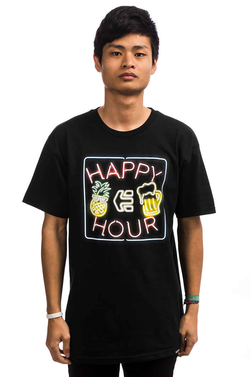 Etnies x Happy Hour Neon T-Shirt (black)