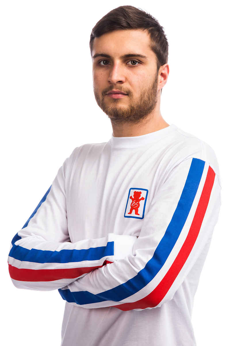 éS x Grizzly Raquet Longsleeve (white)