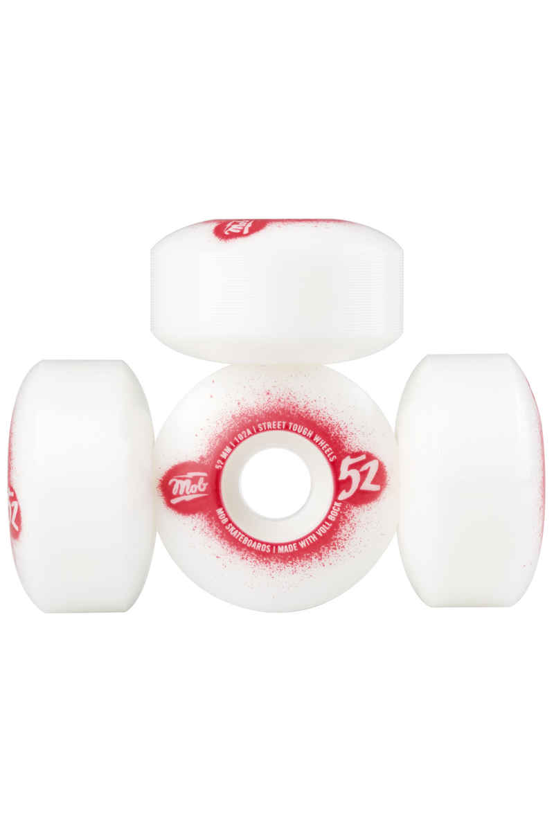 MOB Skateboards Tough Wiel (white) 52mm 102A 4 Pack