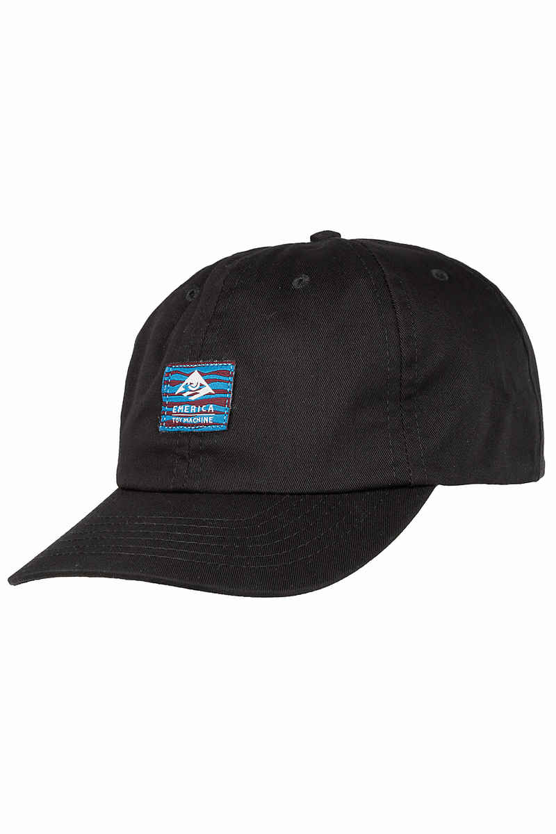 Emerica x Toy Machine Toy Deconstructed 6 Panel Cap (black)