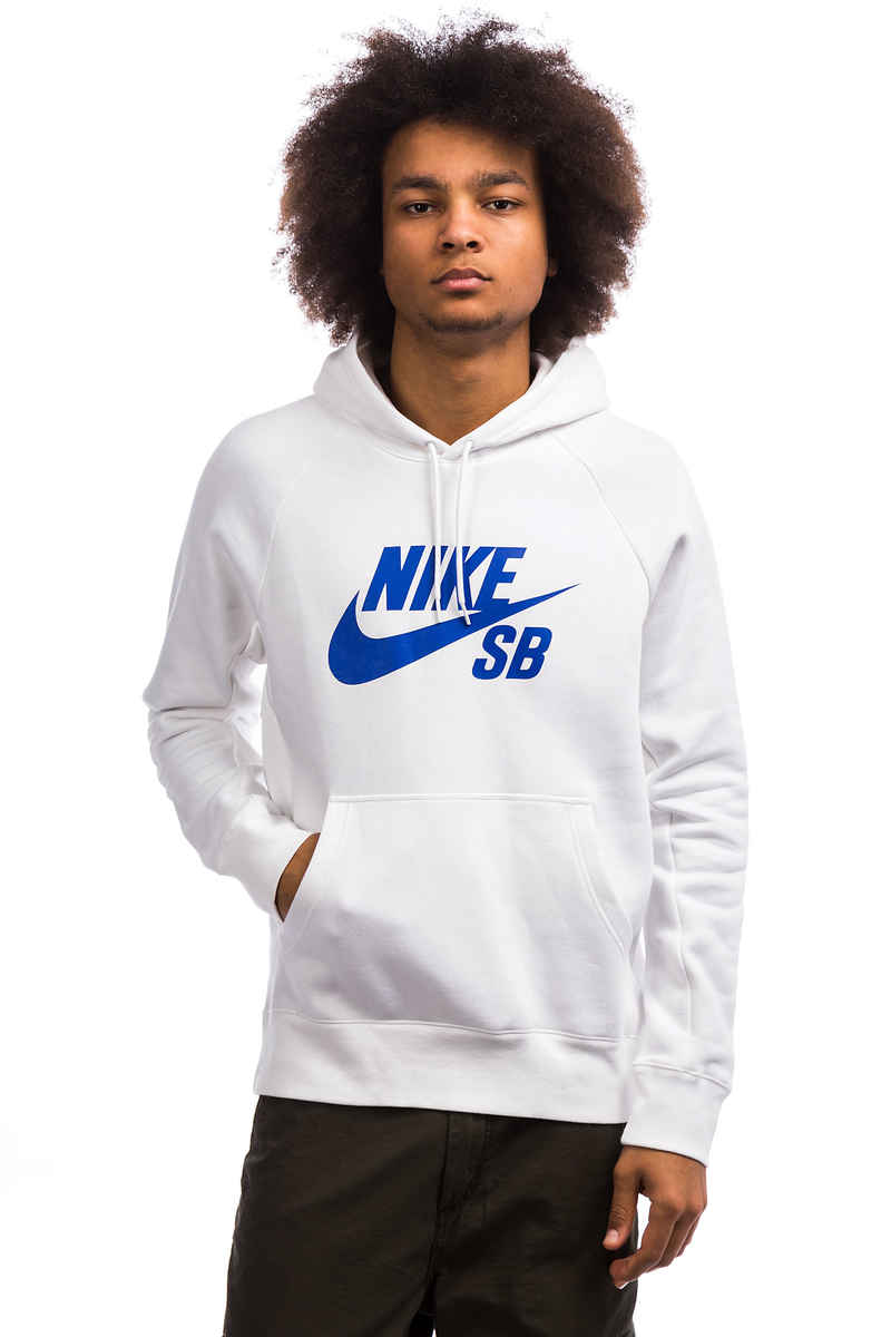 Nike SB Icon sweat à capuche (white hyper royal)