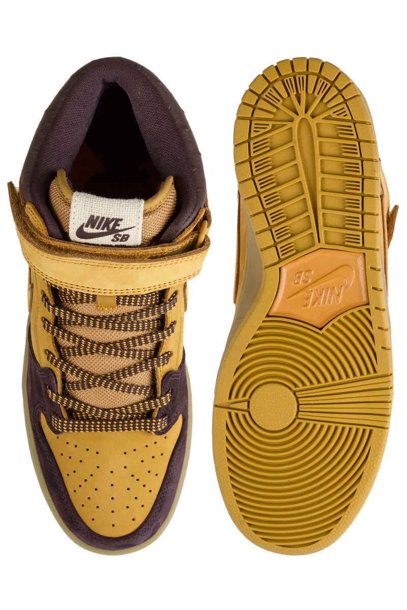 Nike SB Dunk Mid Pro Lewis Marnell Chaussure (cappuccino bronz wheat)