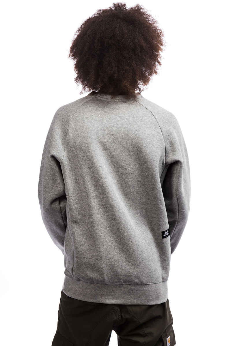 Nike SB Icon GFX Heritage Sweatshirt (dark grey heather)