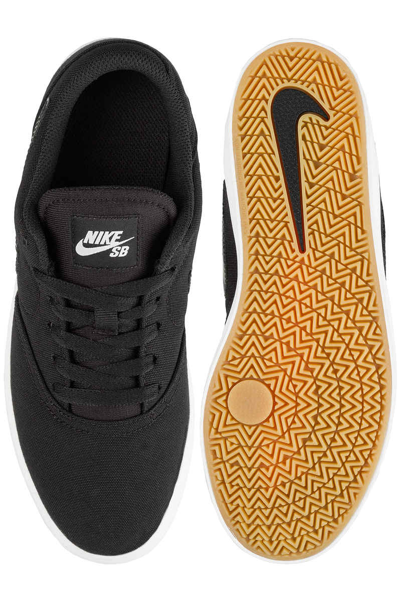 Nike SB Check Canvas Shoes kids (black medium olive)