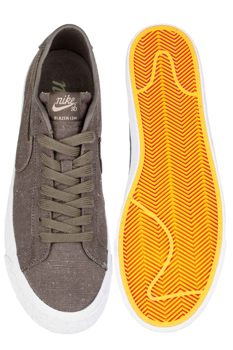 Nike SB Zoom Blazer Low Canvas Deconstructed Schuh (ridgerock khaki)