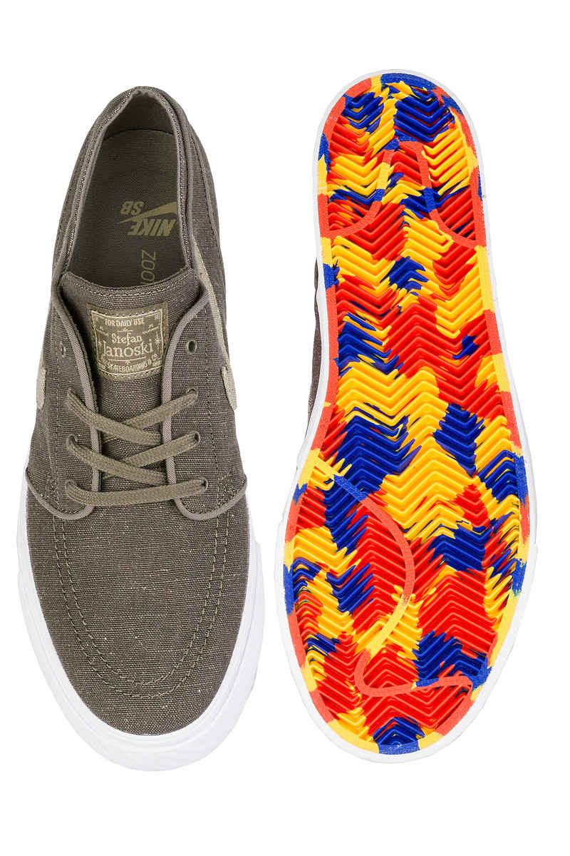 Nike SB Zoom Stefan Janoski Canvas Deconstructed Zapatilla (ridgerock khaki)
