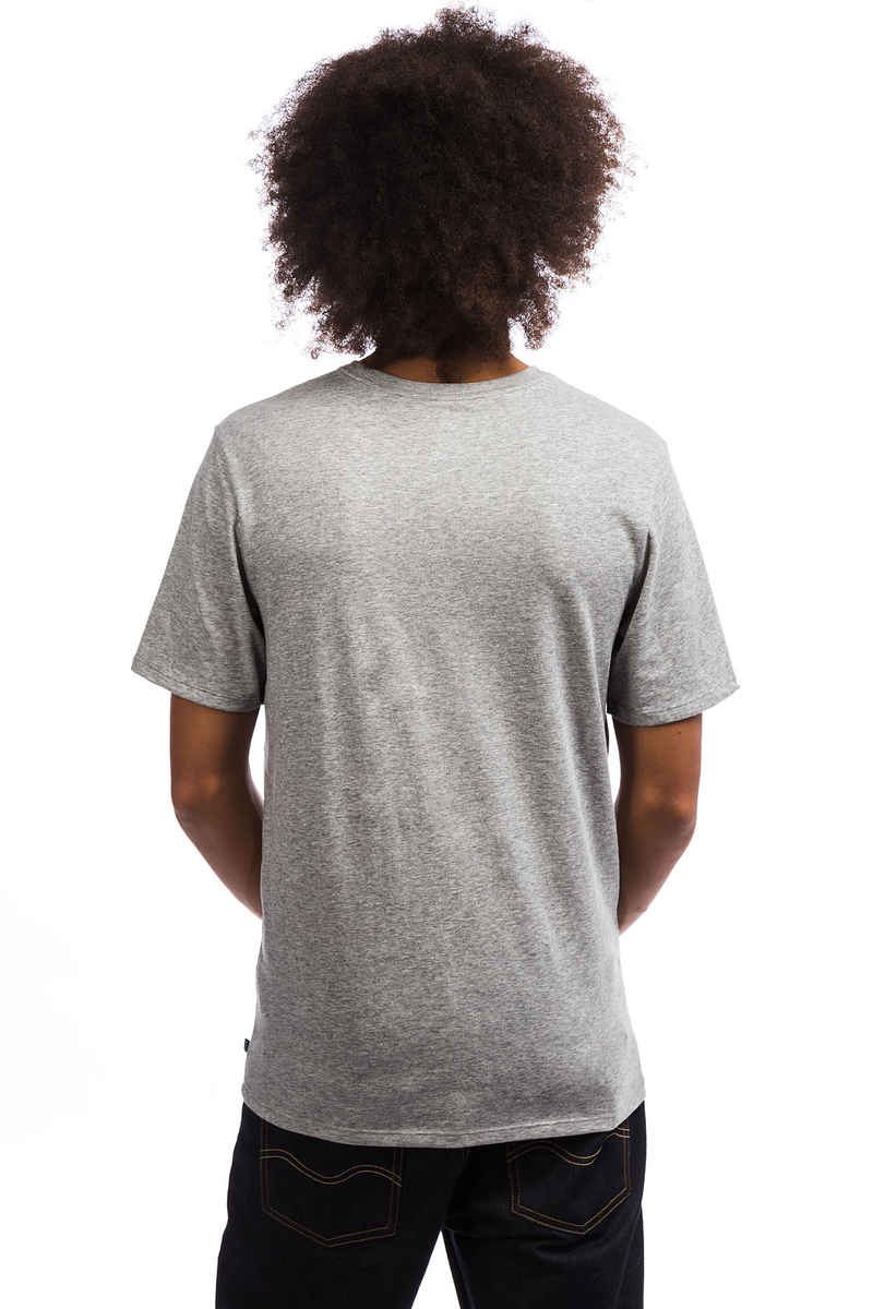 Nike SB Logo T-Shirt (dark grey heather laser orange)