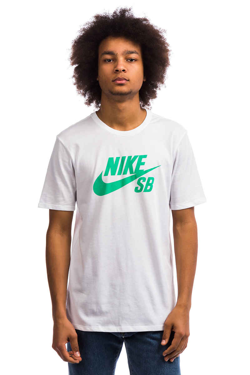 Nike SB Logo T-Shirt (white menta)