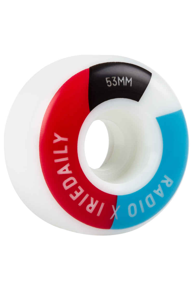 Iriedaily x Radio RXI Ruote (colored) 53mm 100A pacco da 4