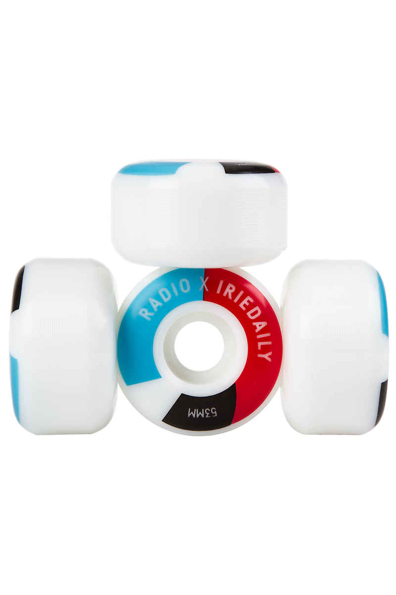Iriedaily x Radio RXI Ruote (colored) 53mm 100A pacco da 4