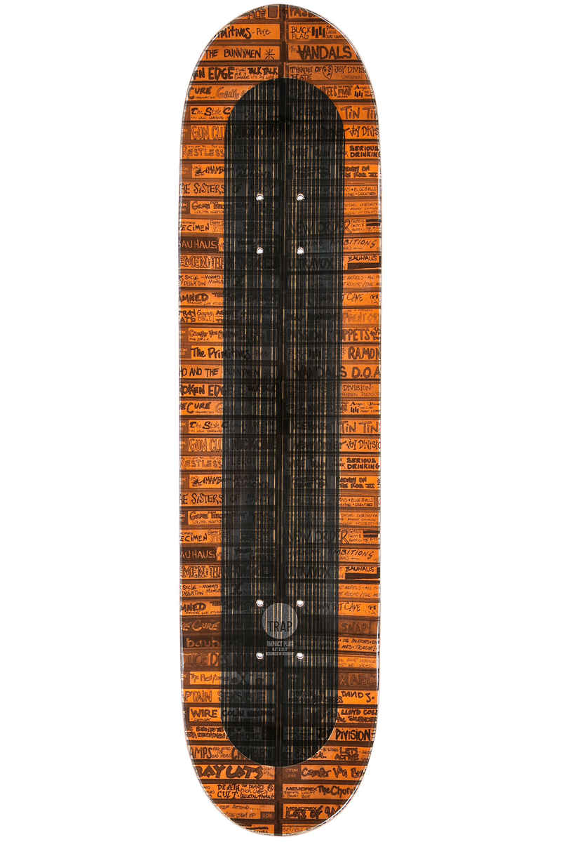 Trap Skateboards Tape Series Impact 8" Deck (grey)