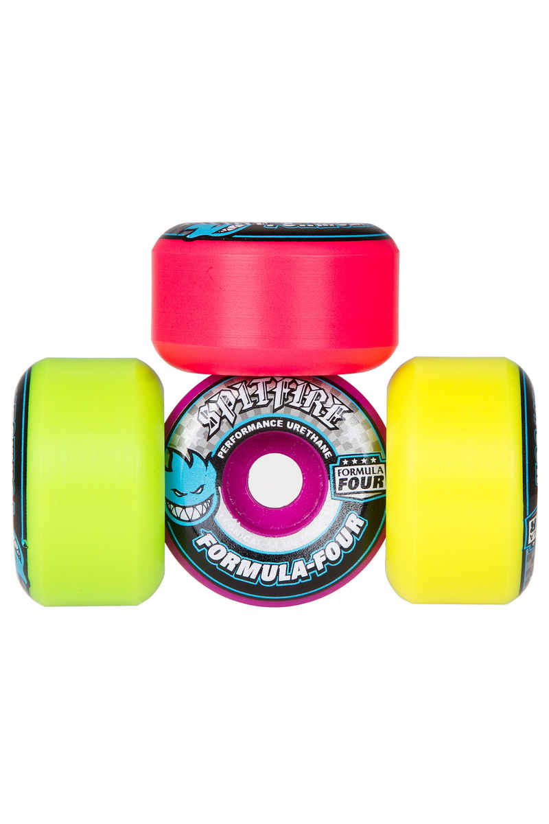 Spitfire Formula Four Razzle Mashup Conical 54mm Wiel (multi) 4 Pack