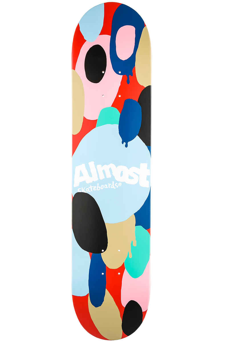Almost Team Spotted 8" Deck (multi)