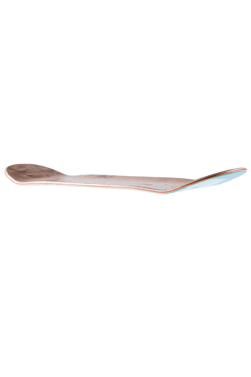 Almost Team Side Pipe Blurry 8.25" Planche Skate (teal cardinal)