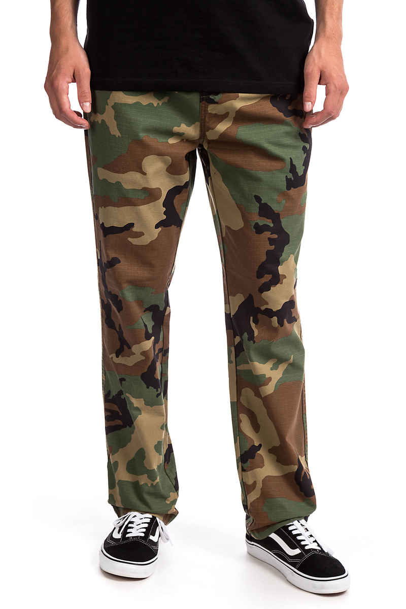 HUF Surplus Easy Pantalones (woodland camo)