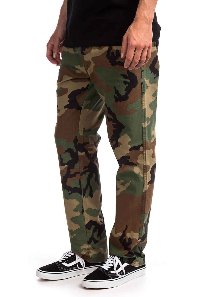 HUF Surplus Easy Pantalones (woodland camo)